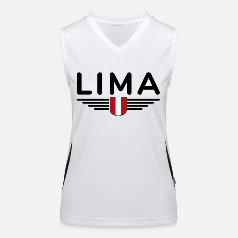 Lima Design – Experience Peru's Capital Women's Functional Contrast Tank Top