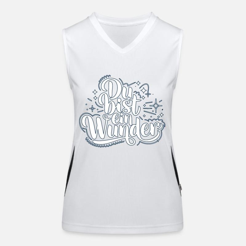 Vous êtes un miracle Débardeur respirant contrasté Femme