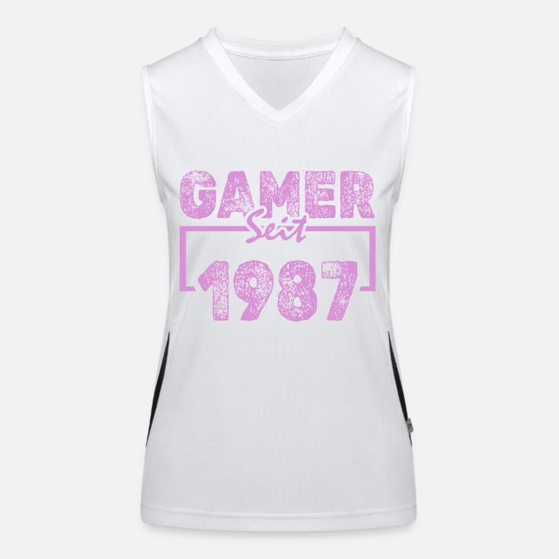 Typing 1987 Women's Functional Contrast Tank Top