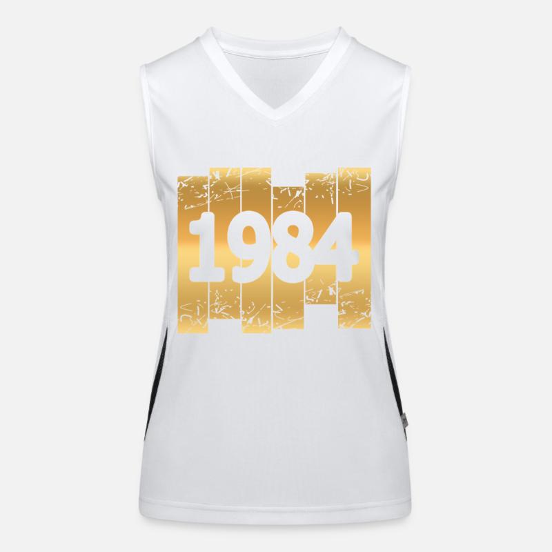 Doré 1984 Débardeur respirant contrasté Femme