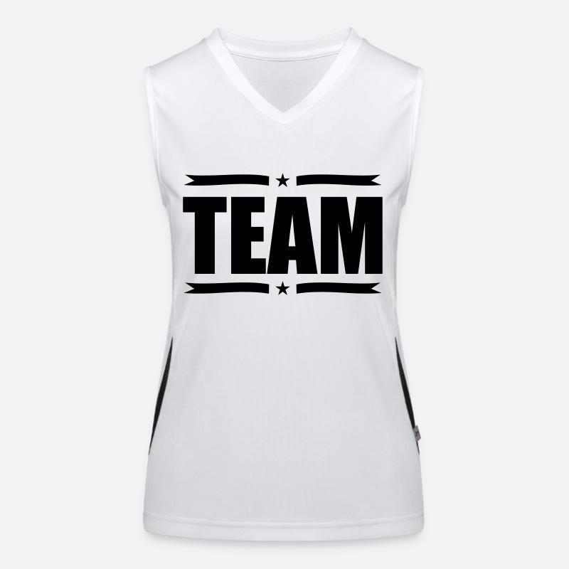team Women's Functional Contrast Tank Top