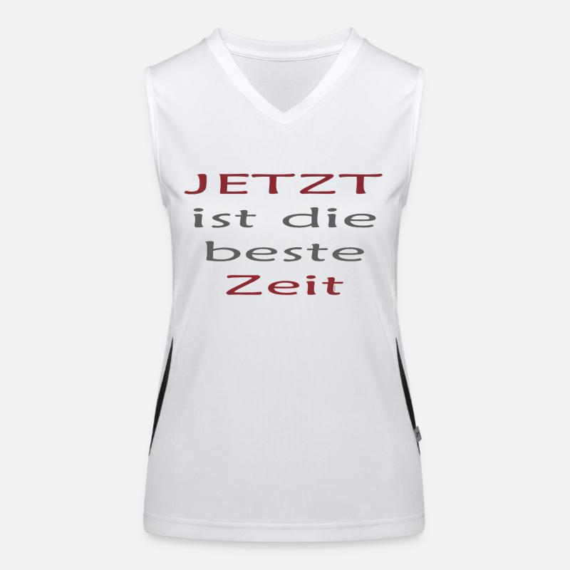 C’est le meilleur moment Débardeur respirant contrasté Femme