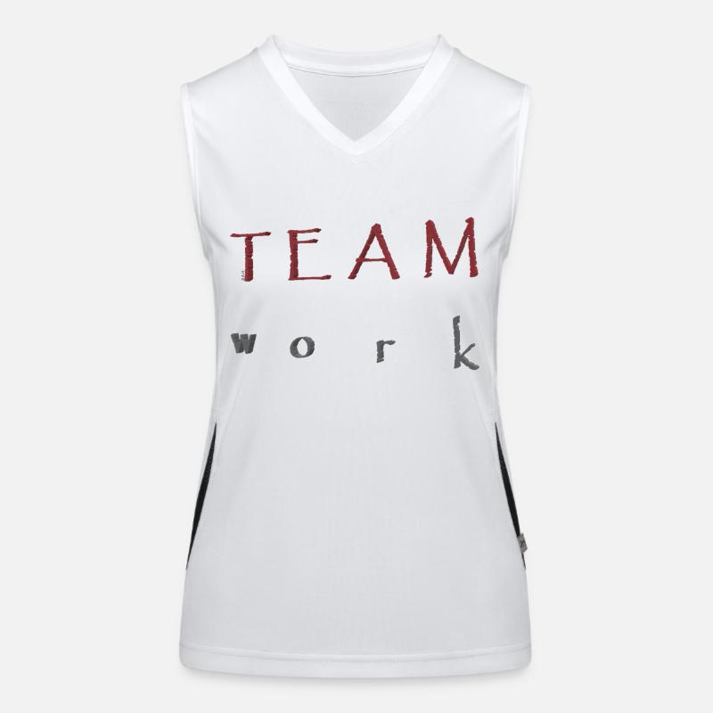 TEAM work Women's Functional Contrast Tank Top