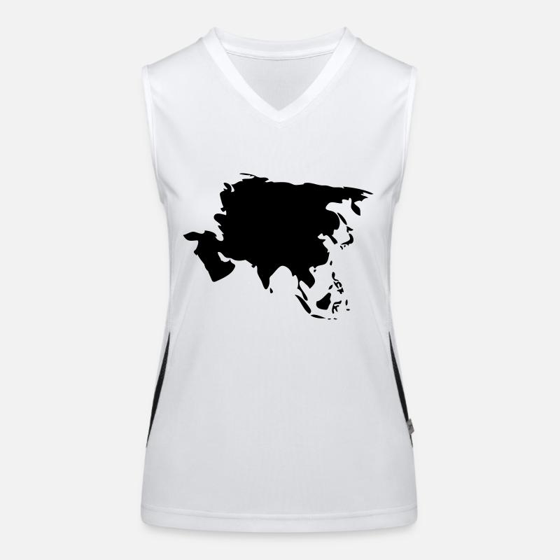 Asia Women's Functional Contrast Tank Top