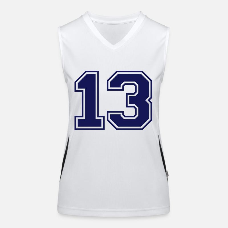 13 Top sportivo da donna in contrasto cromatico