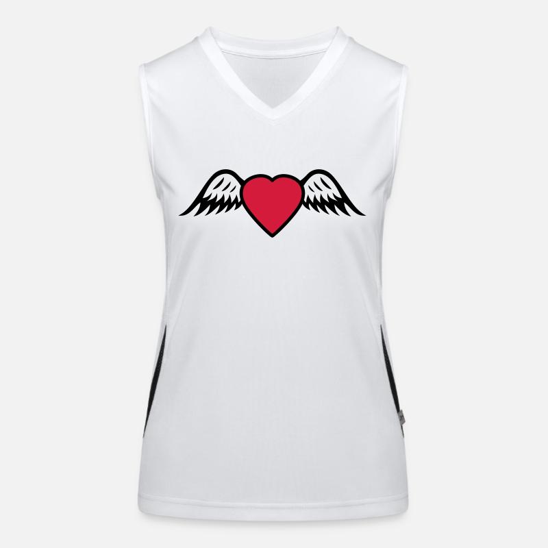 aile Débardeur respirant contrasté Femme