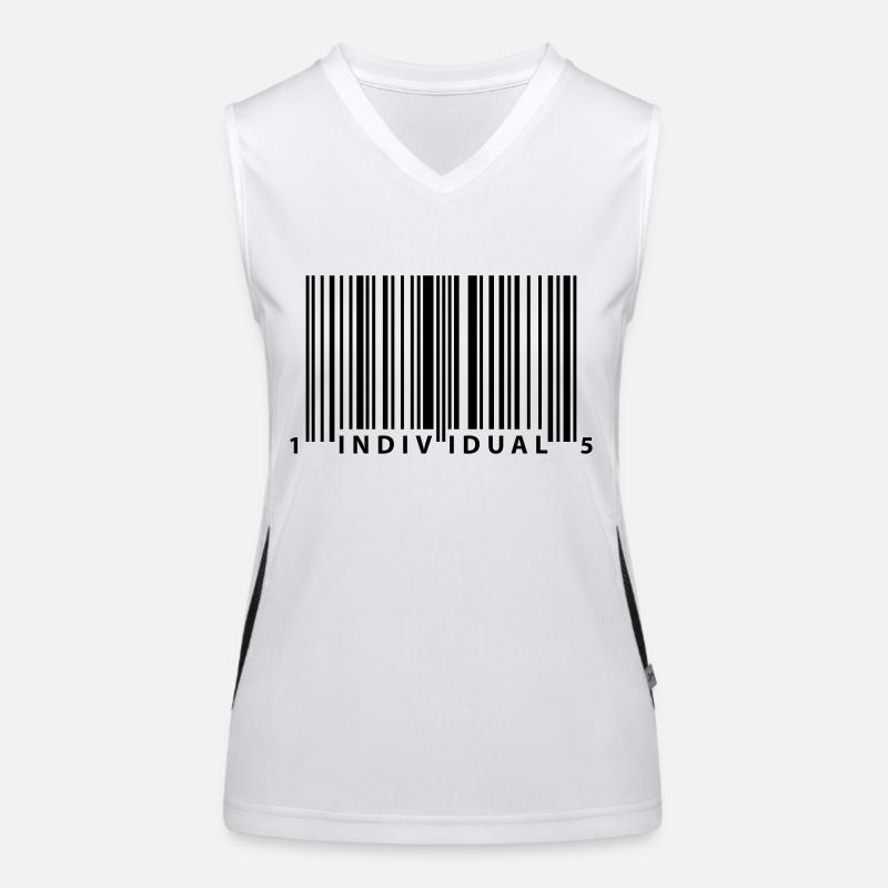 barcode_individual Women's Functional Contrast Tank Top