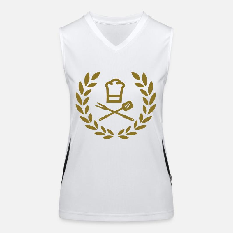 BBQ Women's Functional Contrast Tank Top