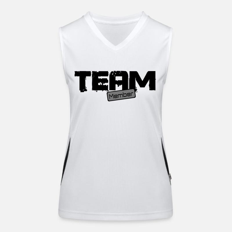 team member Women's Functional Contrast Tank Top