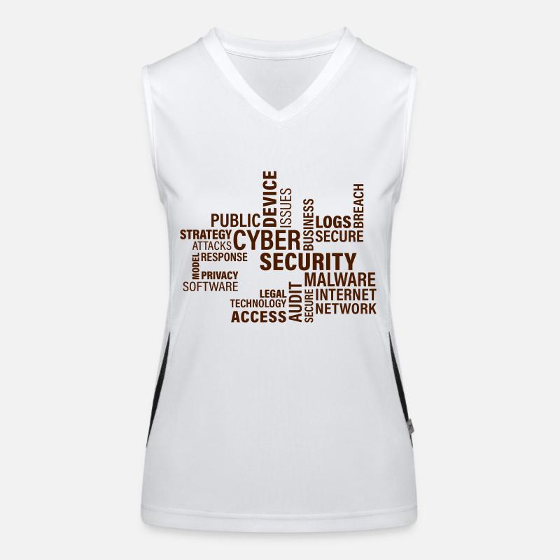 Cyber Security Women's Functional Contrast Tank Top