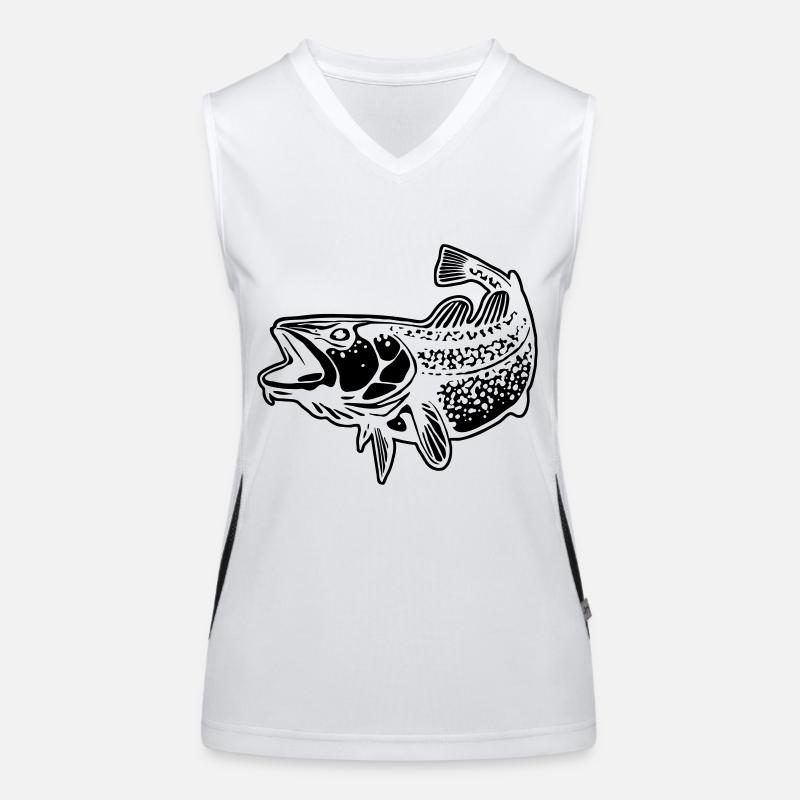 morue Débardeur respirant contrasté Femme