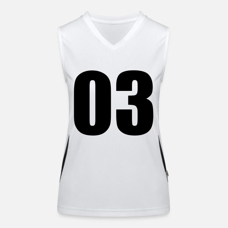 03 Funktionelles Kontrast-Tank Top für Frauen