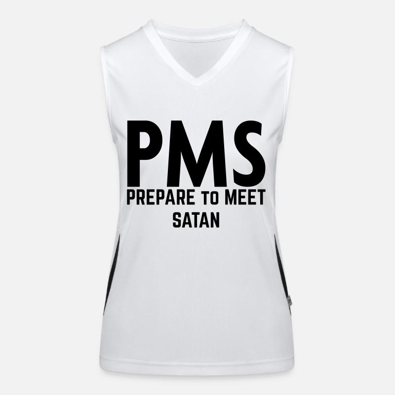 PMS Funktionelles Kontrast-Tank Top für Frauen