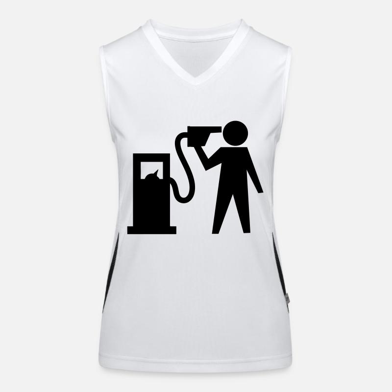 Suicide (essence) Débardeur respirant contrasté Femme