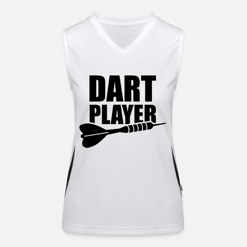 Dart Player Débardeur respirant contrasté Femme