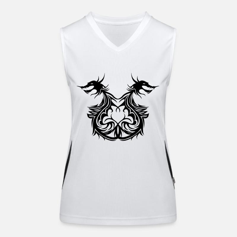 drachen Débardeur respirant contrasté Femme