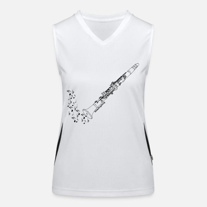 Clarinette Débardeur respirant contrasté Femme