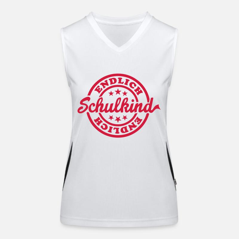 Finally schoolchild (stamp) Women's Functional Contrast Tank Top