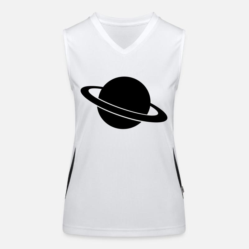planeten Funktionelles Kontrast-Tank Top für Frauen