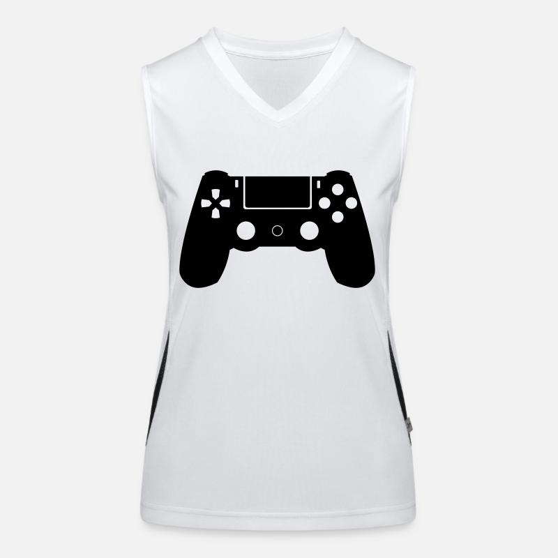 Controller Funktionelles Kontrast-Tank Top für Frauen