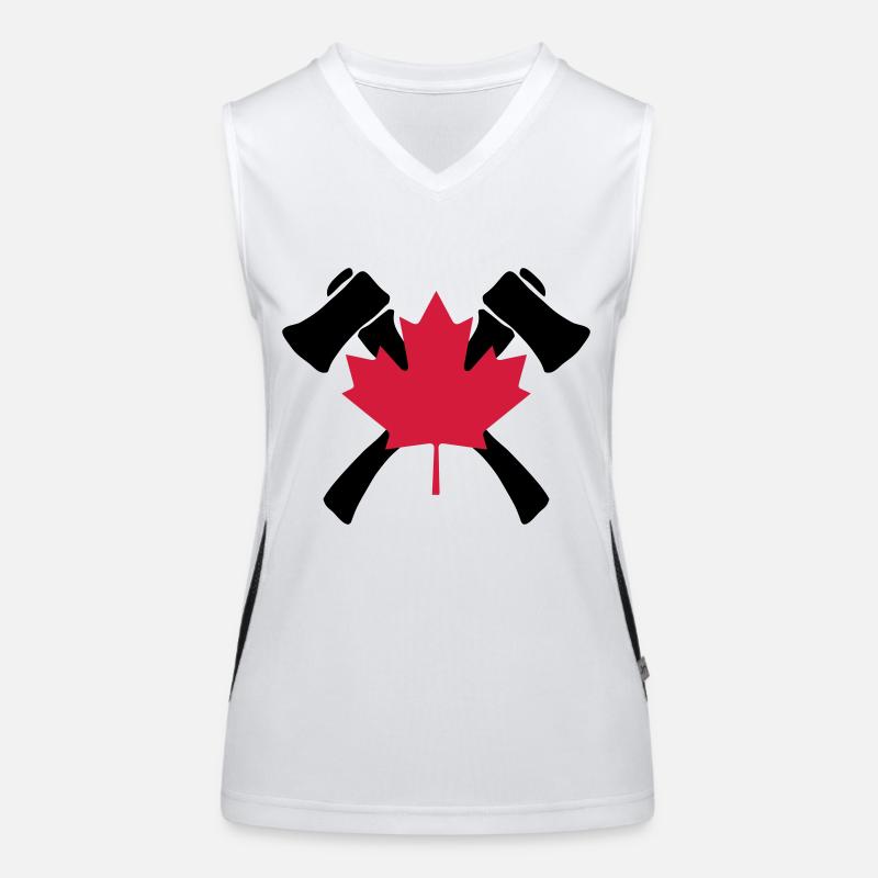 Canada lumbering Women's Functional Contrast Tank Top