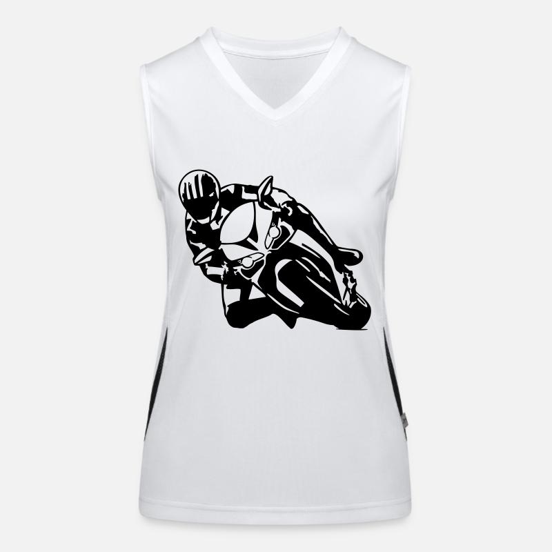 cb48_1199_corse Women's Functional Contrast Tank Top