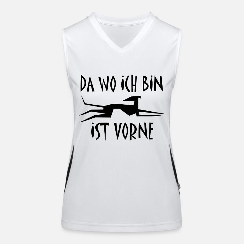 levrier Débardeur respirant contrasté Femme