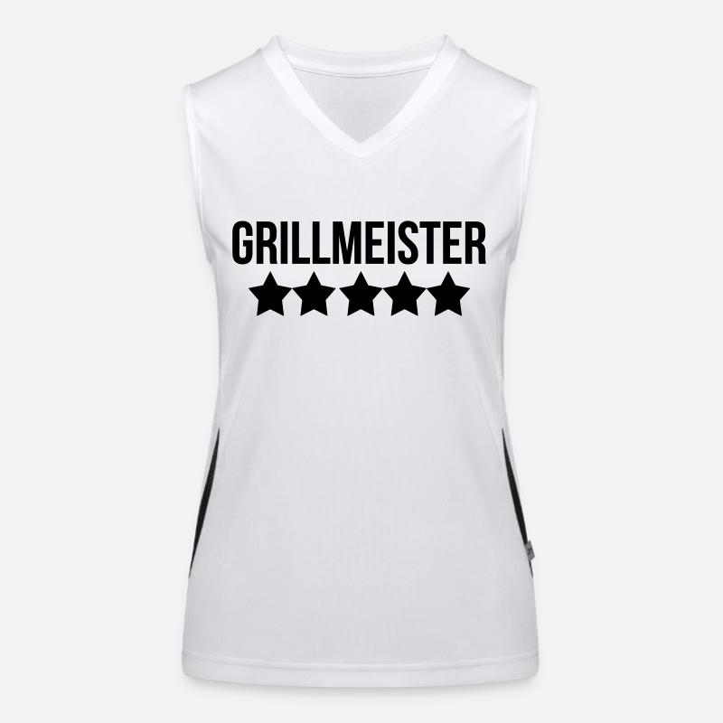 Grillen Funktionelles Kontrast-Tank Top für Frauen