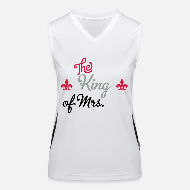wedding Women's Functional Contrast Tank Top