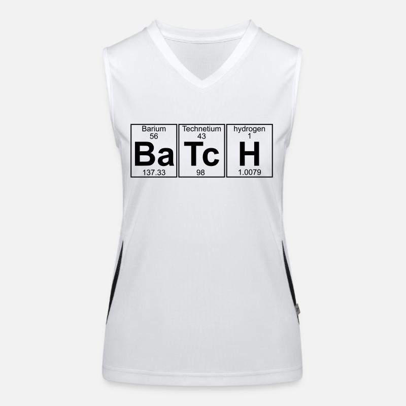 Ba-Tc-H (Charge) - Full Funktionelles Kontrast-Tank Top für Frauen