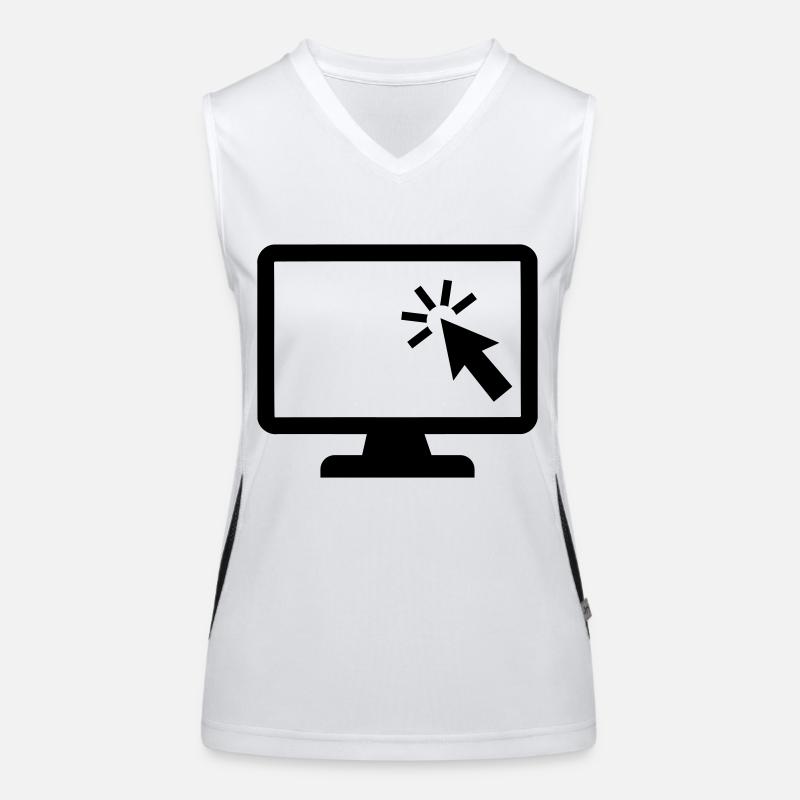Computer Women's Functional Contrast Tank Top