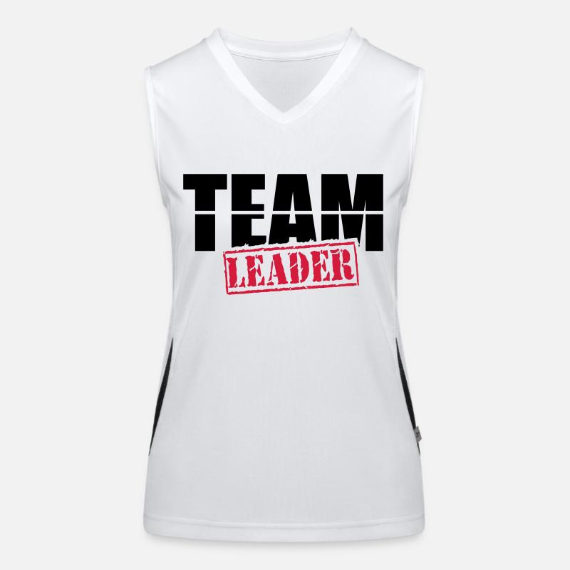 team_leade Funktionelles Kontrast-Tank Top für Frauen