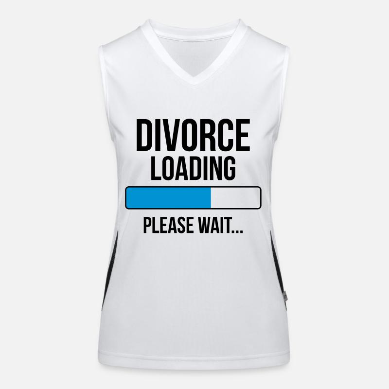Divorce Loading Please wait... Débardeur respirant contrasté Femme