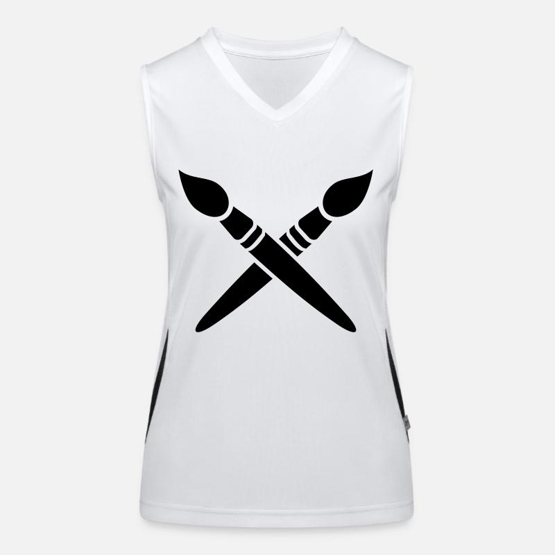 Brush Women's Functional Contrast Tank Top