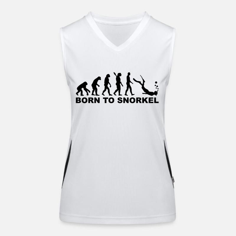 Evolution Snorkeling Women's Functional Contrast Tank Top