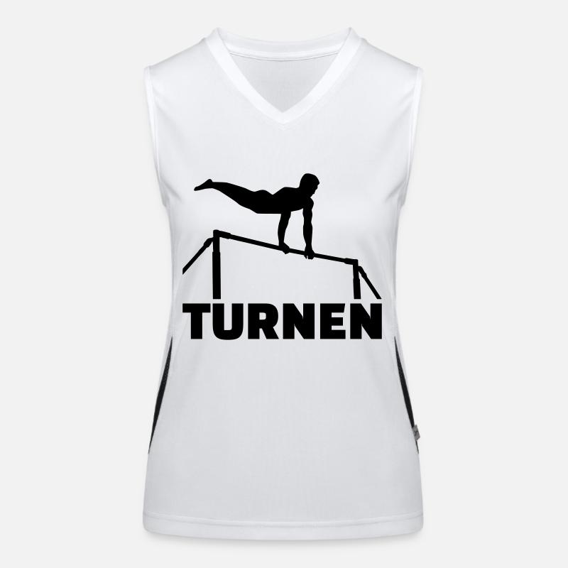 Turnen Funktionelles Kontrast-Tank Top für Frauen