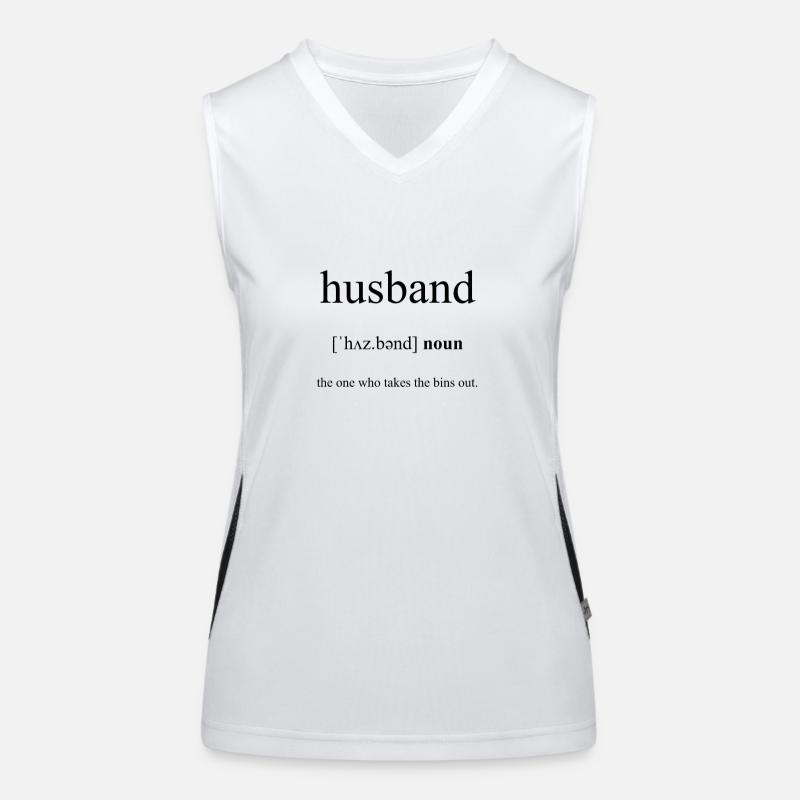 Mari (Ehemann) Dictionnaire de définition Débardeur respirant contrasté Femme