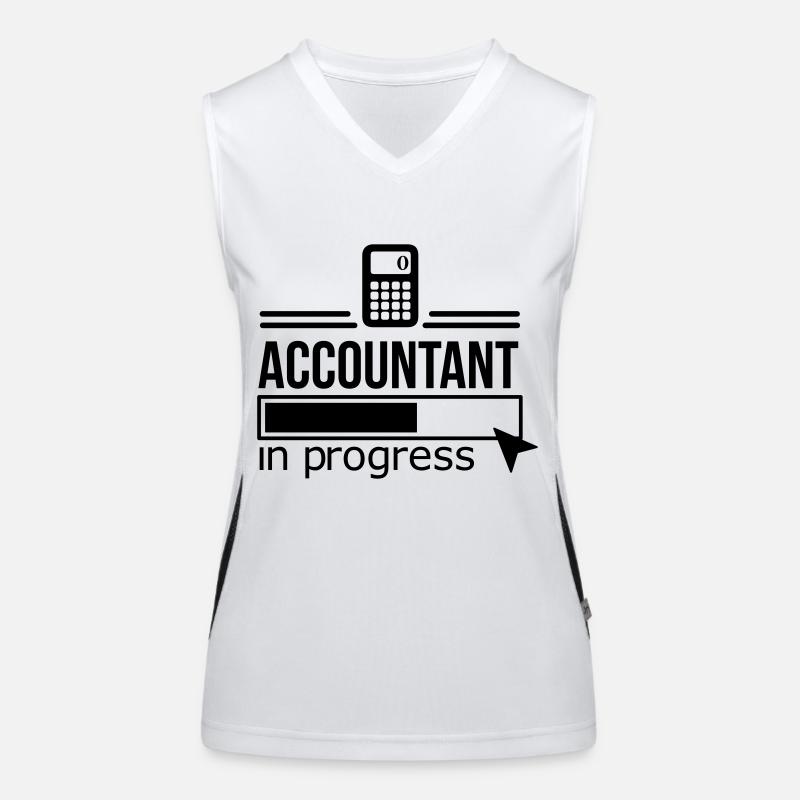accountant Women's Functional Contrast Tank Top
