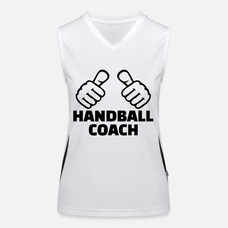Handball coach Women's Functional Contrast Tank Top