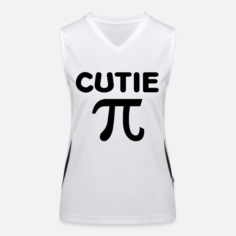 cutie pie Funktionelles Kontrast-Tank Top für Frauen