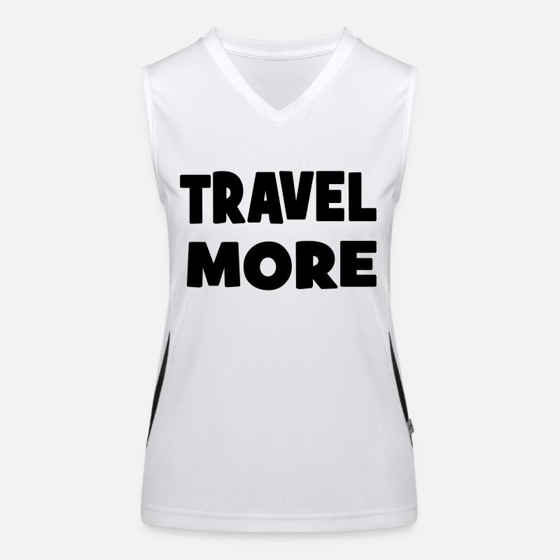 to travel Women's Functional Contrast Tank Top