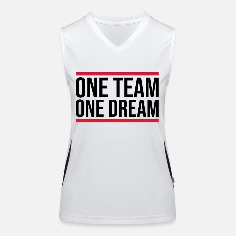 Team Spirit One Team Women's Functional Contrast Tank Top