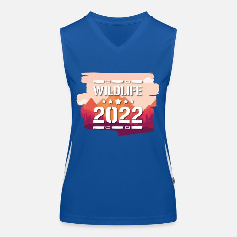 Faune 2022 Débardeur respirant contrasté Femme