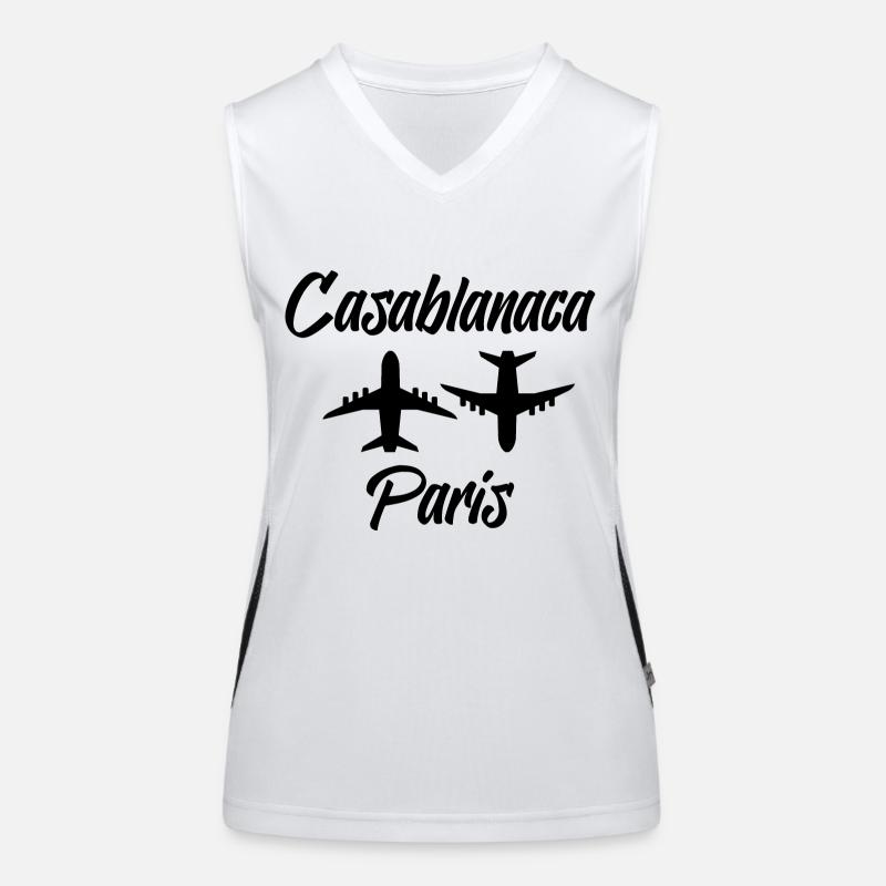Casablanca & Paris Women's Functional Contrast Tank Top