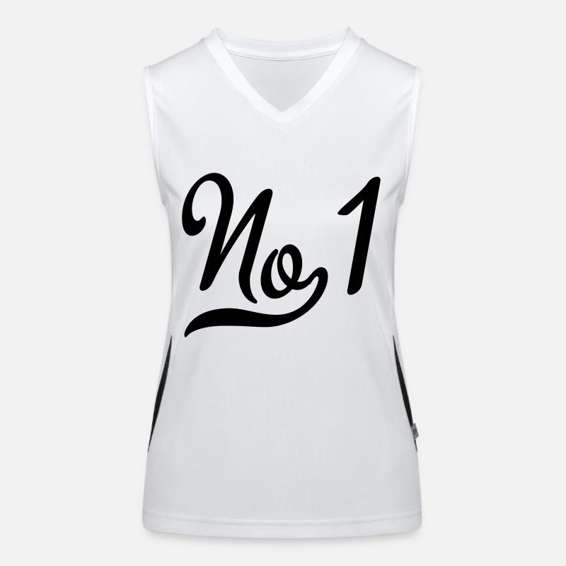 Nummer eins Funktionelles Kontrast-Tank Top für Frauen