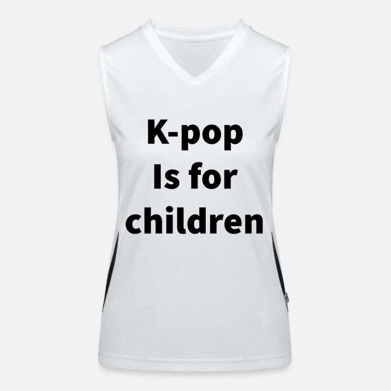Koreanisch Funktionelles Kontrast-Tank Top für Frauen
