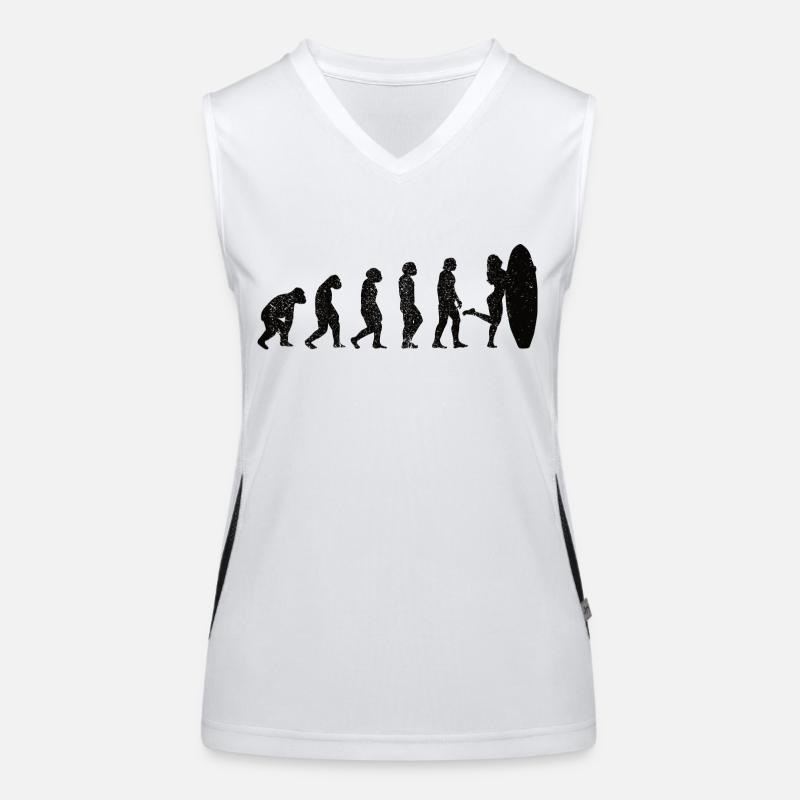 Surfer Surf instructor surfing Surfing Surfboard Women's Functional Contrast Tank Top