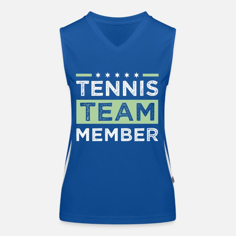Équipe de tennis Débardeur respirant contrasté Femme