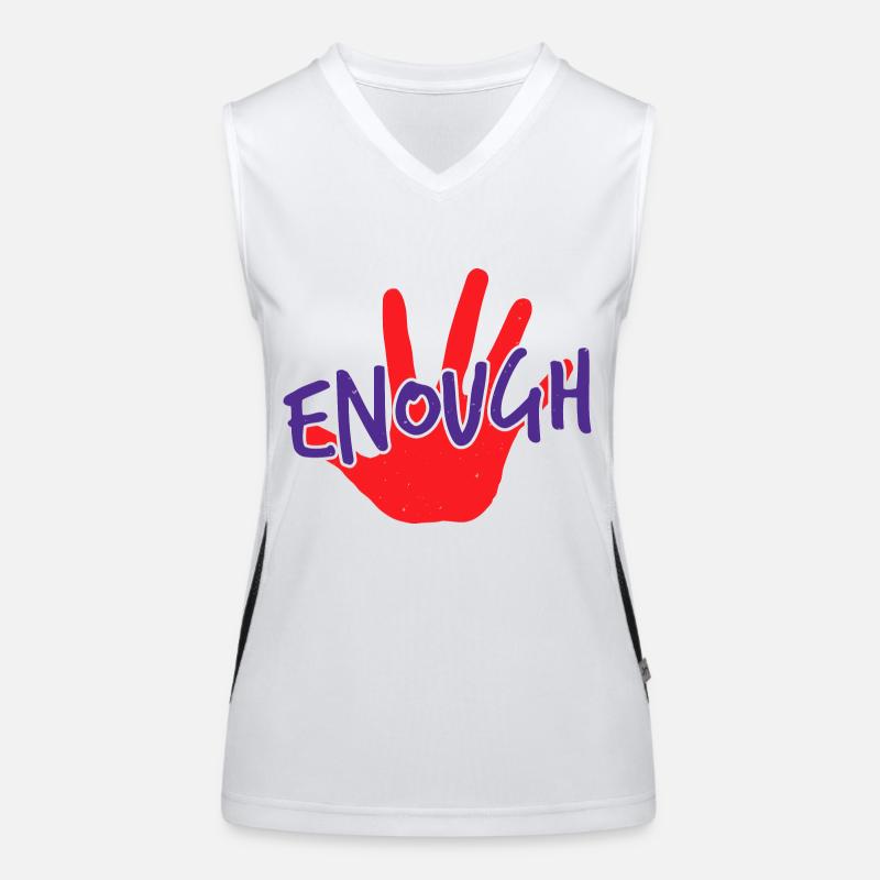 ENOUGH Women's Functional Contrast Tank Top
