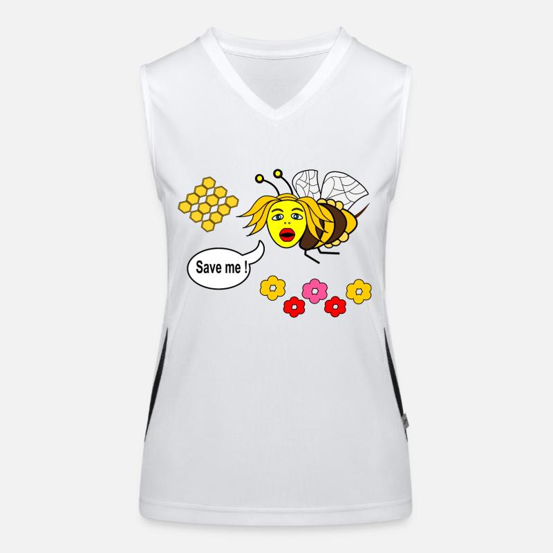 Save me Funktionelles Kontrast-Tank Top für Frauen